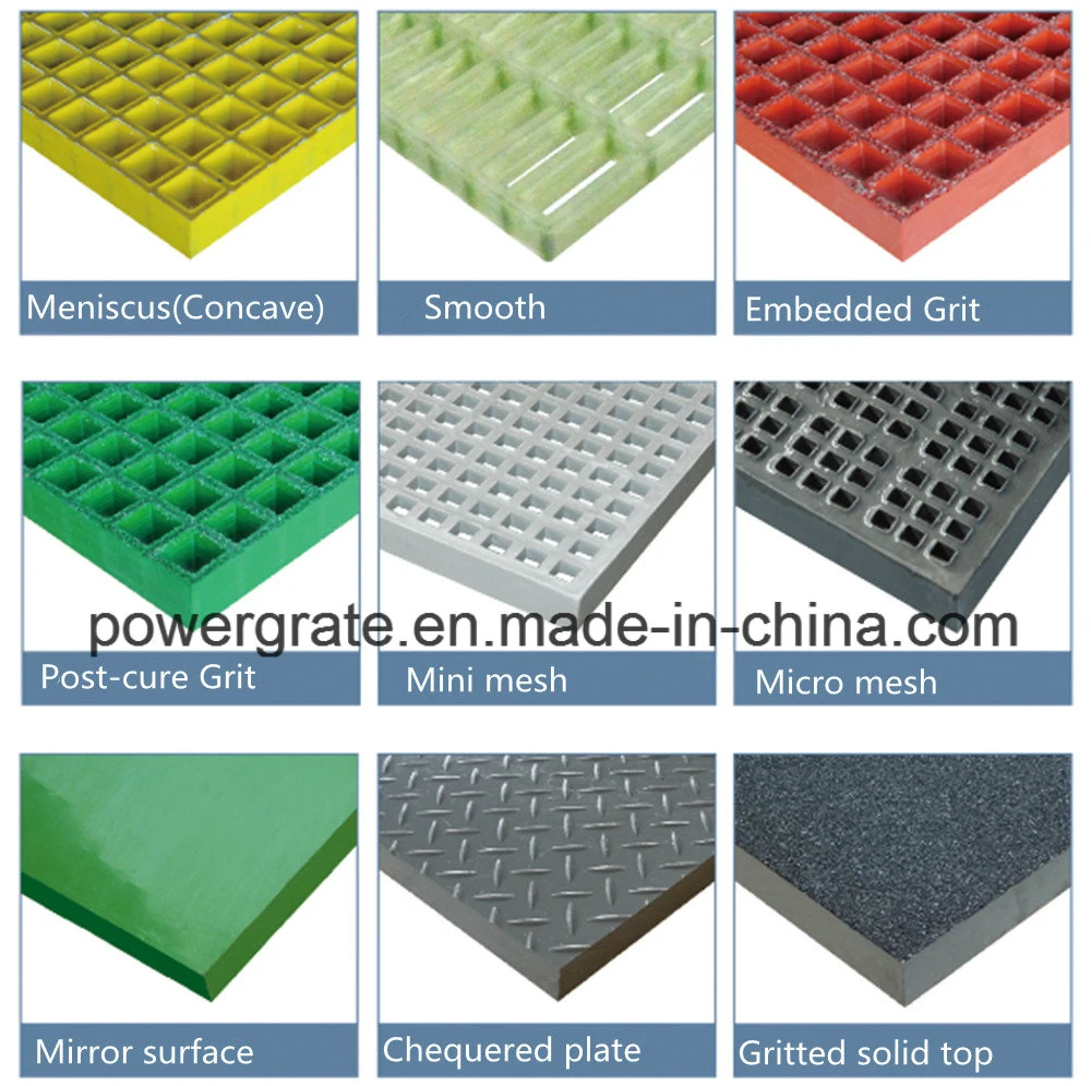 FRP Molded Grating Concave Surfaces